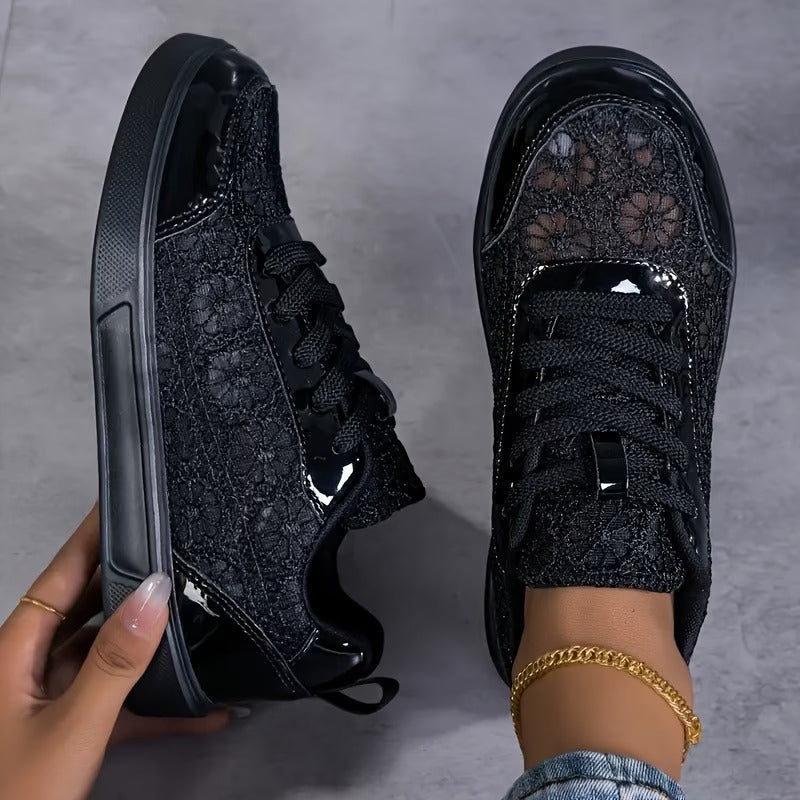 Camille | Elegant Lace Sneakers