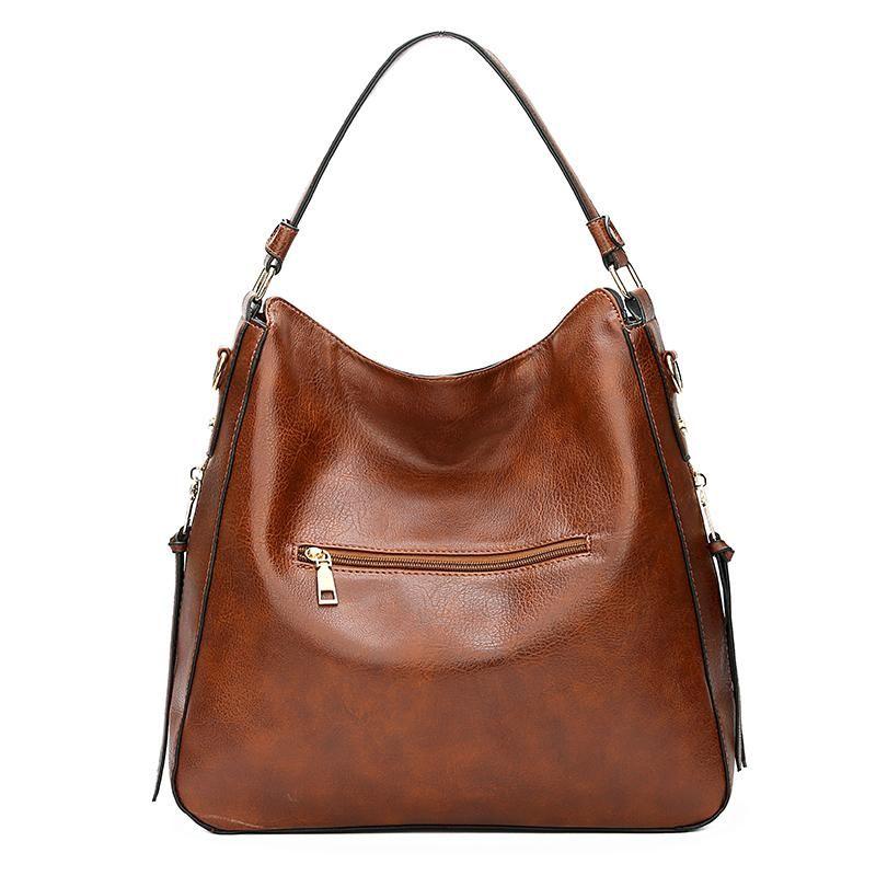 Vivian | Leather Hobo Bag + FREE Pouch Wallet