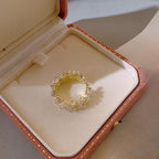 Premium Pearl Leaf Ring