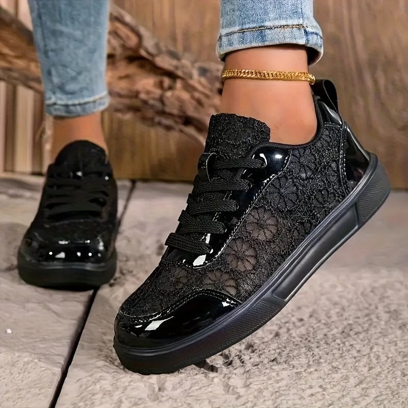 Camille | Elegant Lace Sneakers