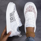 Camille | Elegant Lace Sneakers