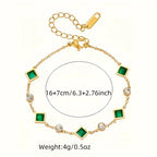 Meadow Emerald Bracelet