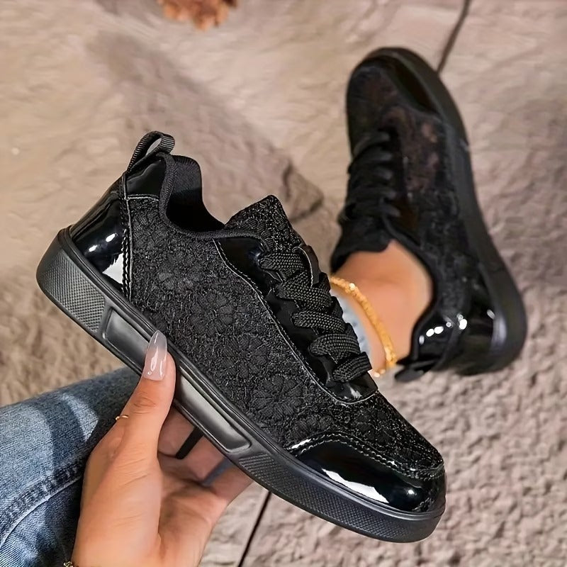 Camille | Elegant Lace Sneakers