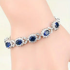 Alluring Sapphire Accented Bracelet