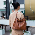 Vivian | Leather Hobo Bag + FREE Pouch Wallet