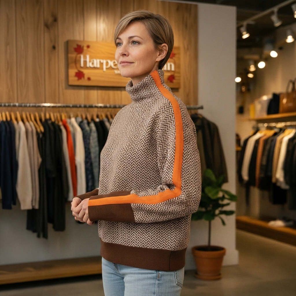 Martina™ | High Neck Pullover