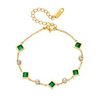Meadow Emerald Bracelet