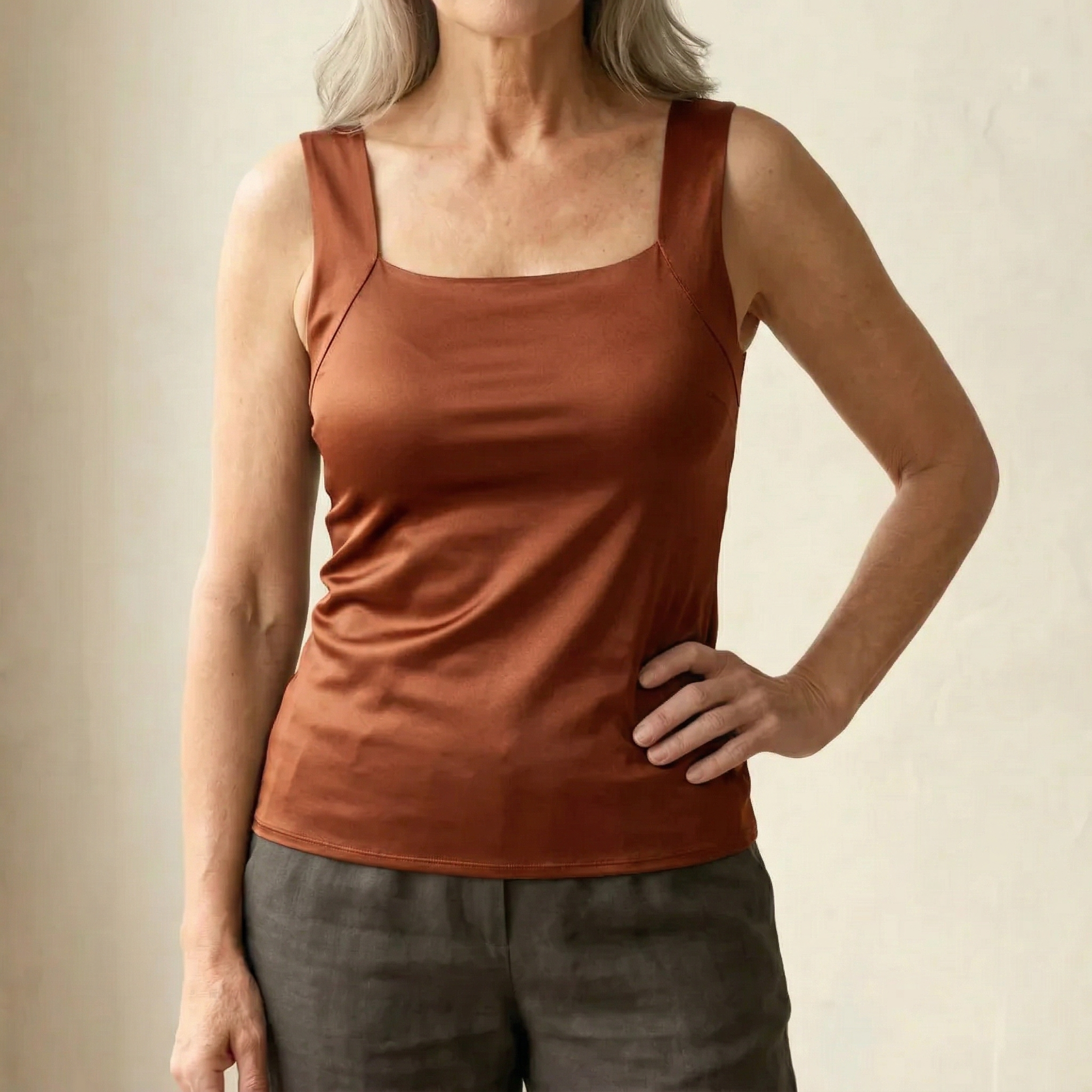 Madison | Built In Comfort Bra Tanktop