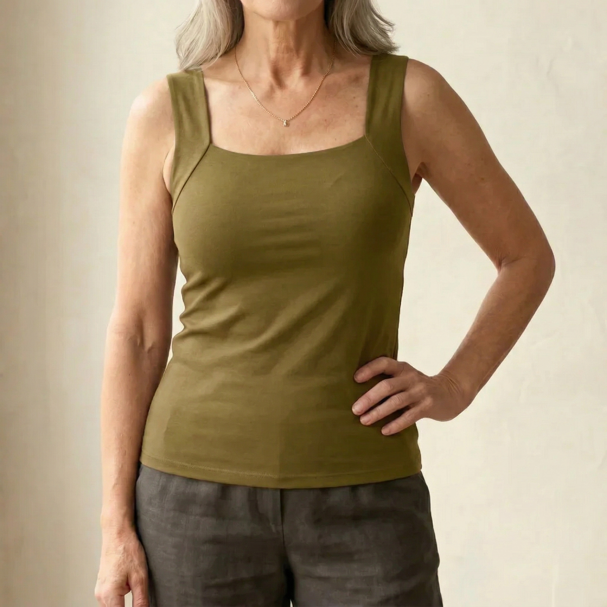 Madison | Built In Comfort Bra Tanktop
