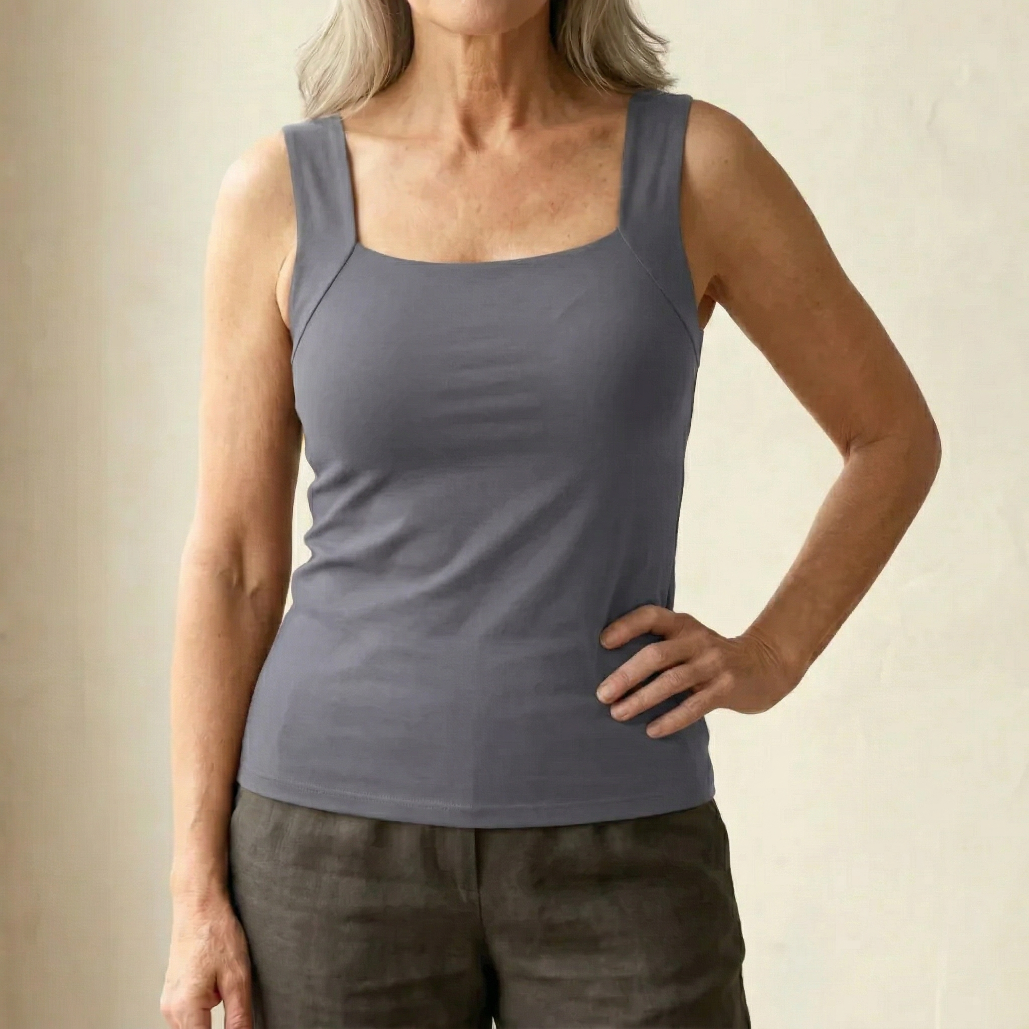 Madison | Built In Comfort Bra Tanktop