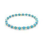 Bold Turquoise Charm Bracelet