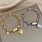 Gold Chunky Bracelet