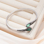 Tribal Gemstone Wrap Bracelet
